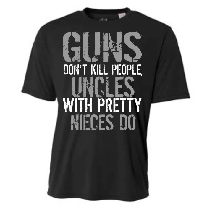 Uncles With Pretty Nieces Kill People Cooling Performance Crew T-Shirt