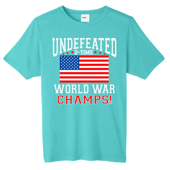 Undefeated 2-Time World War Champs ChromaSoft Performance T-Shirt