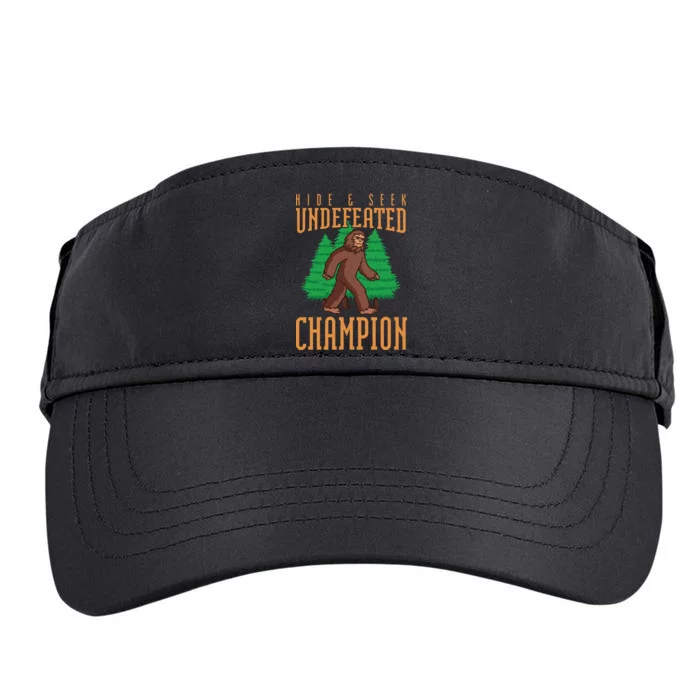 Undefeated Hide & Seek Champion Bigfoot Adult Drive Performance Visor