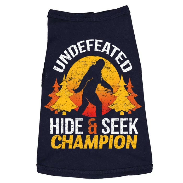 Undefeated Hide And Seek Champion Bigfoot Doggie Tank