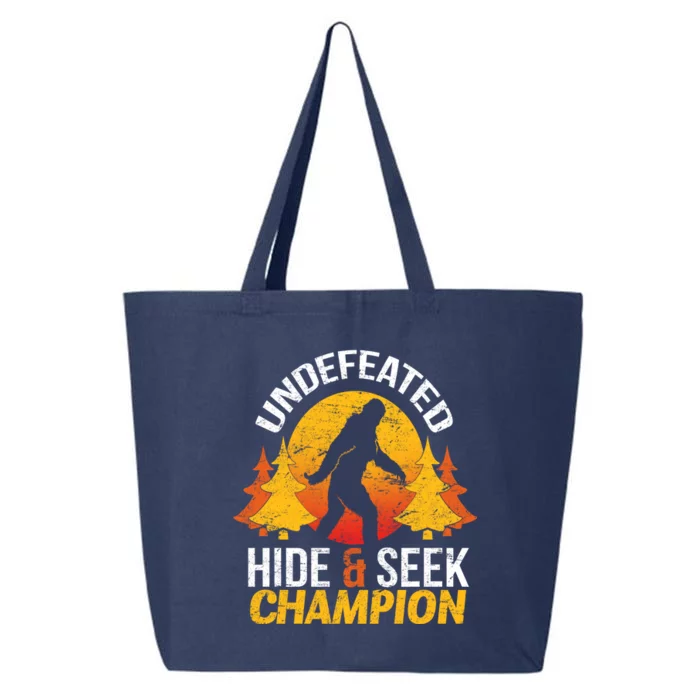 Undefeated Hide And Seek Champion Bigfoot 25L Jumbo Tote