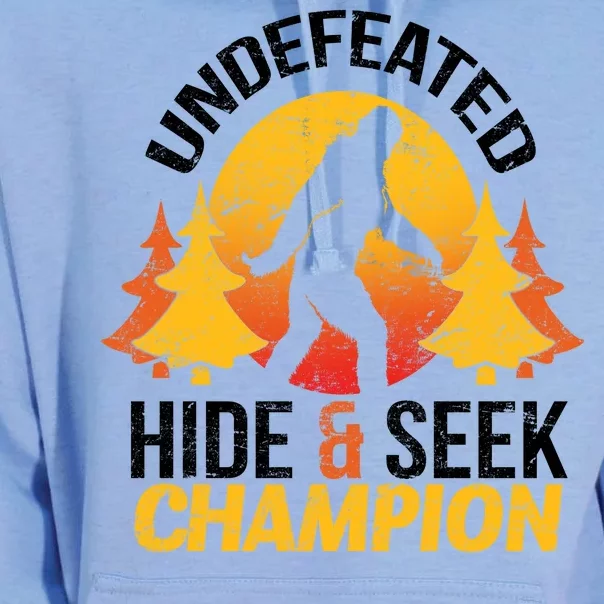 Undefeated Hide And Seek Champion Bigfoot Unisex Surf Hoodie