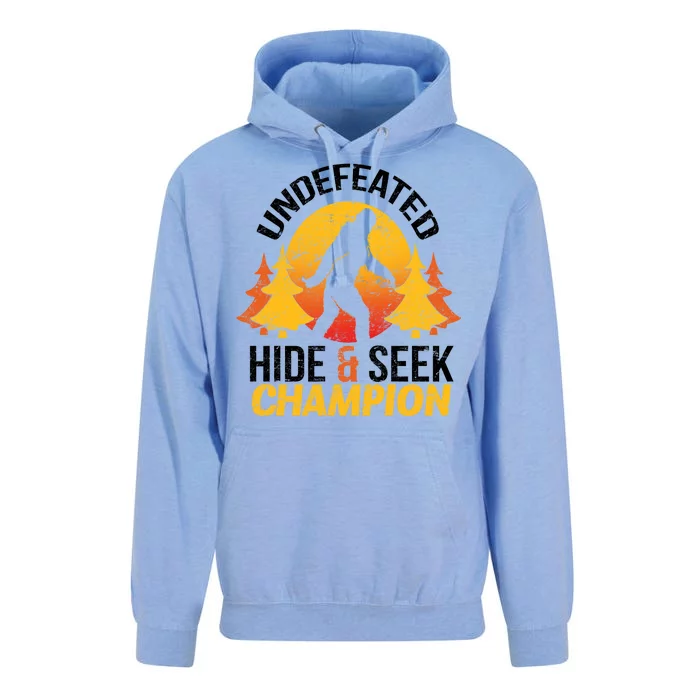 Undefeated Hide And Seek Champion Bigfoot Unisex Surf Hoodie