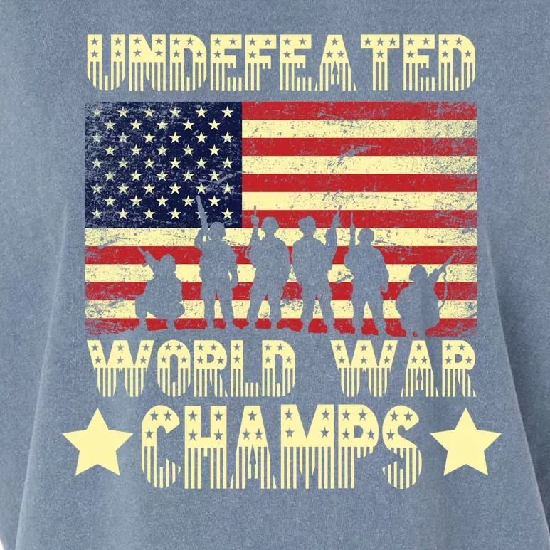 Undefeated World War Champs Garment-Dyed Women's Muscle Tee