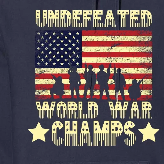 Undefeated World War Champs Premium Hoodie