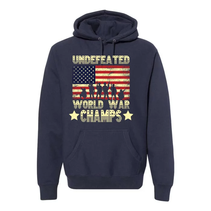 Undefeated World War Champs Premium Hoodie