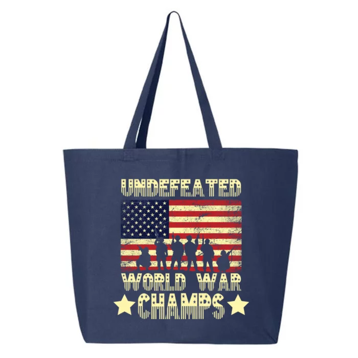 Undefeated World War Champs 25L Jumbo Tote