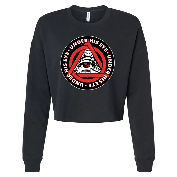 Under His Eye Handmaids Tale Cropped Pullover Crew