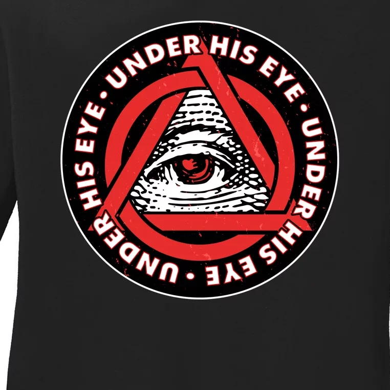 Under His Eye Handmaids Tale Ladies Long Sleeve Shirt