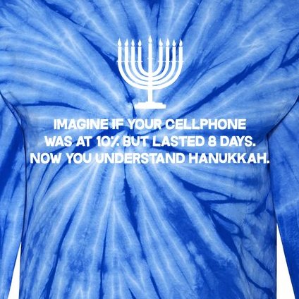 Understanding Hanukkah Tie-Dye Long Sleeve Shirt