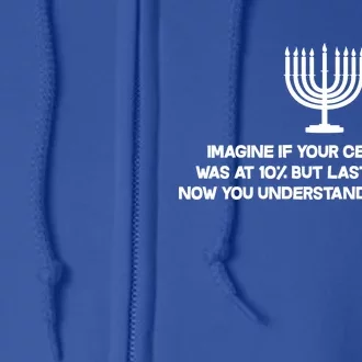 Understanding Hanukkah Full Zip Hoodie