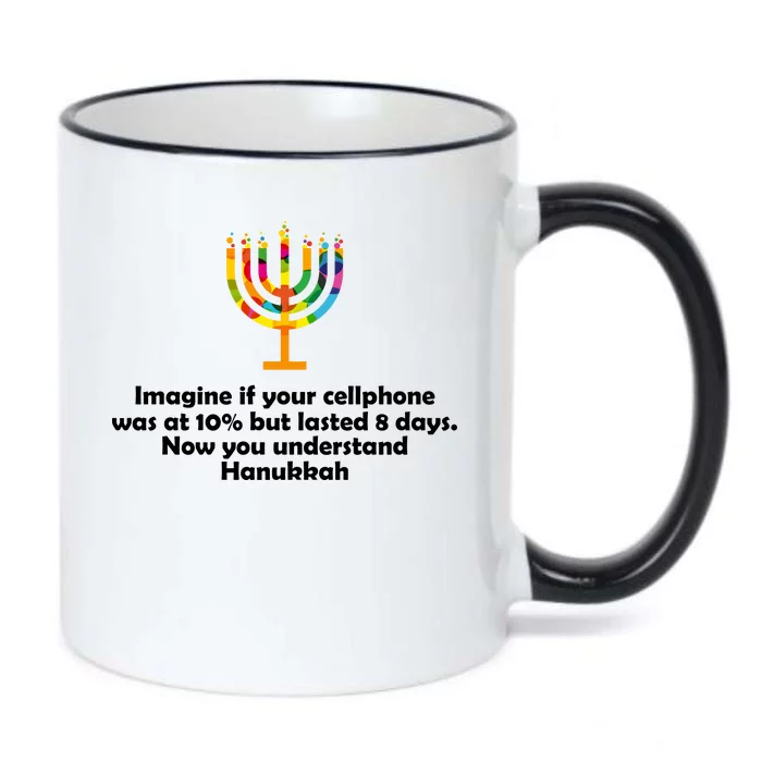 Understanding Hanukkah Funny Black Color Changing Mug