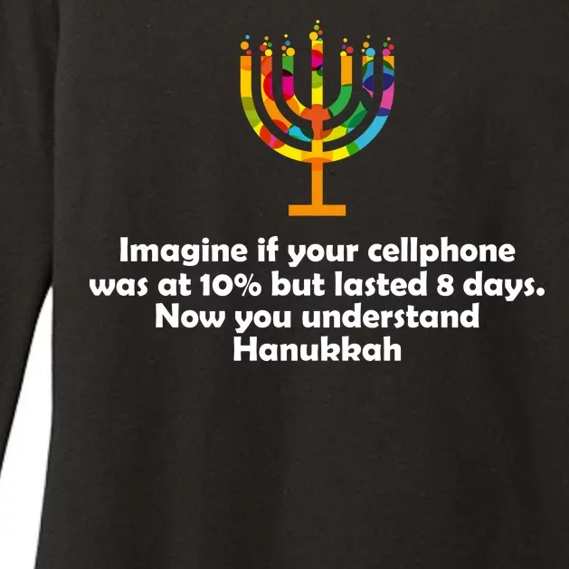 Understanding Hanukkah Funny Womens CVC Long Sleeve Shirt