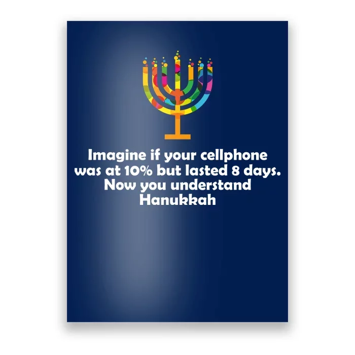 Understanding Hanukkah Funny Poster