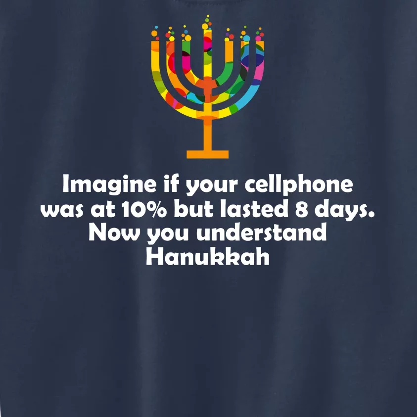 Understanding Hanukkah Funny Kids Sweatshirt