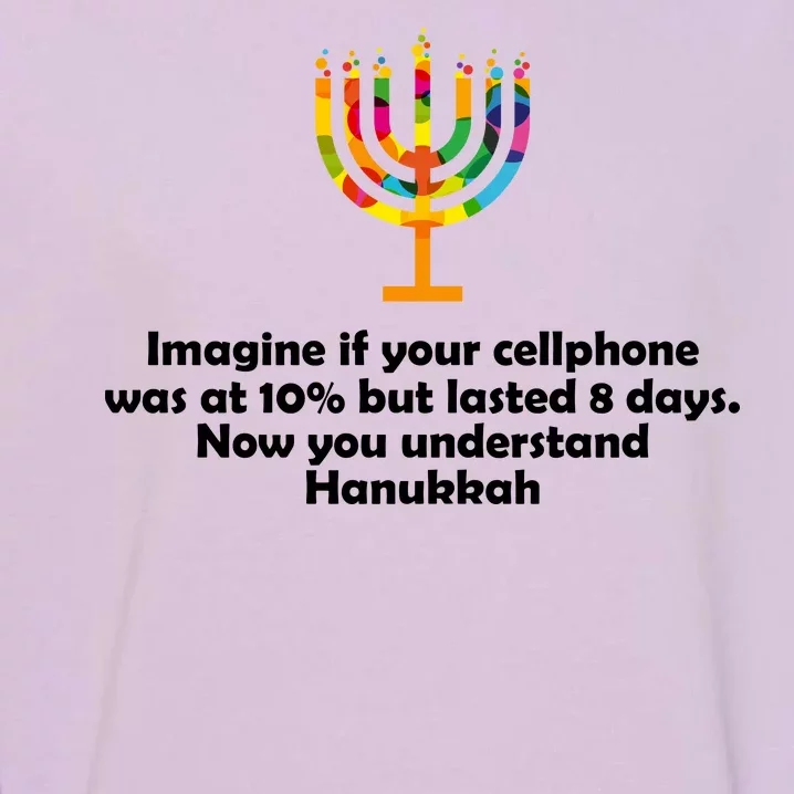 Understanding Hanukkah Funny Garment-Dyed Sweatshirt