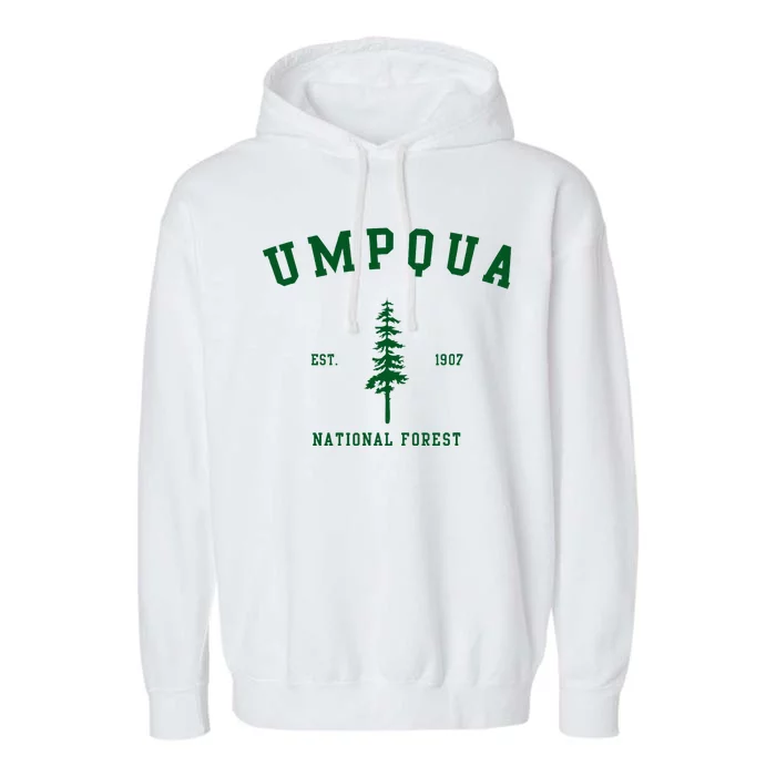 Umpqua National Forest Explore Oregon Garment-Dyed Fleece Hoodie