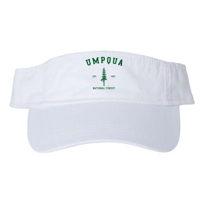 Umpqua National Forest Explore Oregon Valucap Bio-Washed Visor