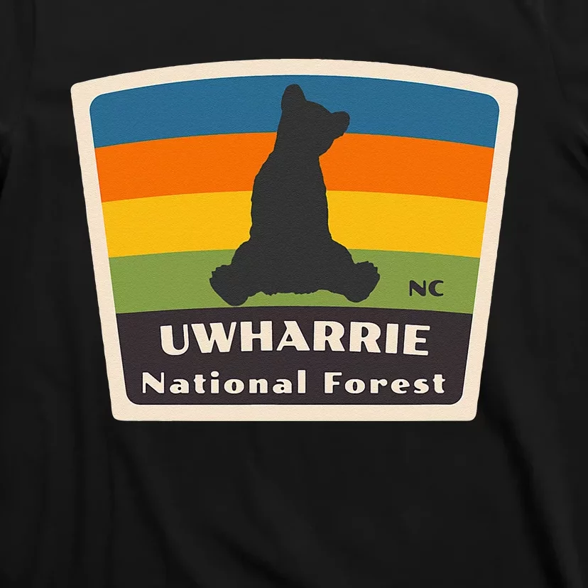 Uwharrie National Forest North Carolina Baby Bear Souvenir T-Shirt