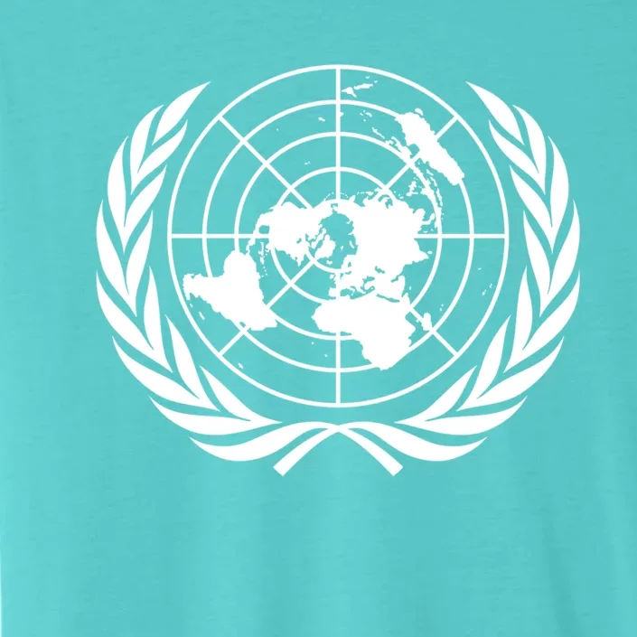 United Nations Flag Un United Nations Emblem Gift ChromaSoft Performance T-Shirt