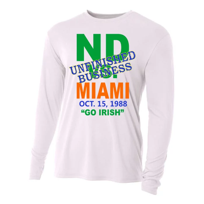 Unfinished Business Convicts Vs Catholics Cooling Performance Long Sleeve Crew