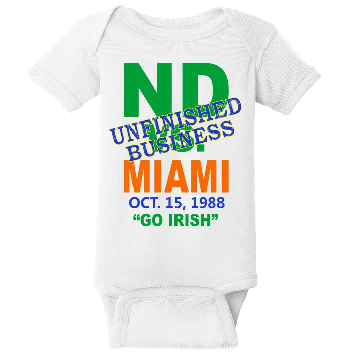 Unfinished Business Convicts Vs Catholics Baby Bodysuit