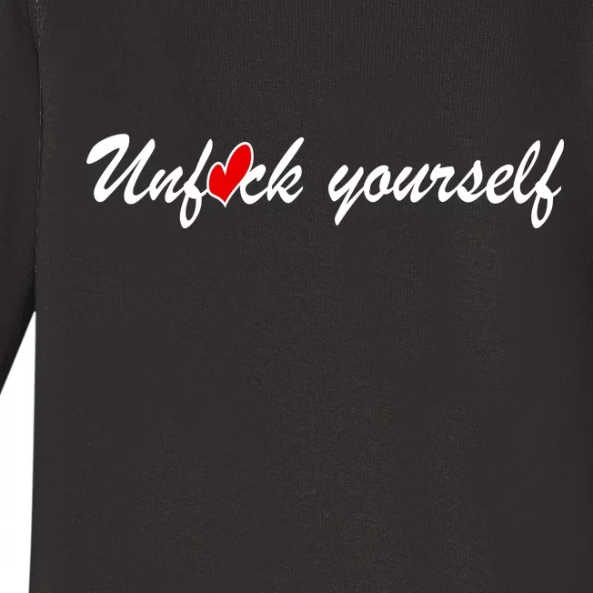 Unfuck Yourself Baby Long Sleeve Bodysuit