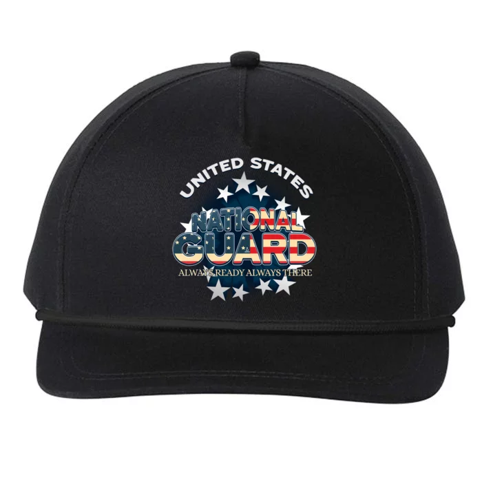 Us National Guard Always Ready Always There Army Gift Snapback Five-Panel Rope Hat