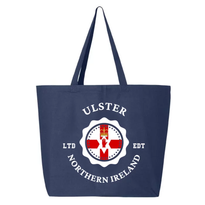 ULSTER Northern Ireland Flag Badge UK Vintage 25L Jumbo Tote