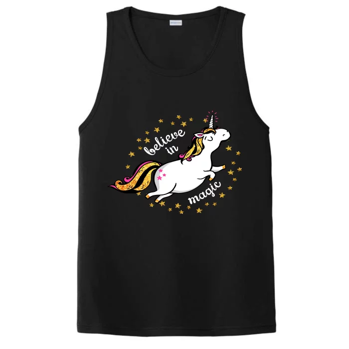 Unicorn Believe In Magic Performance Tank