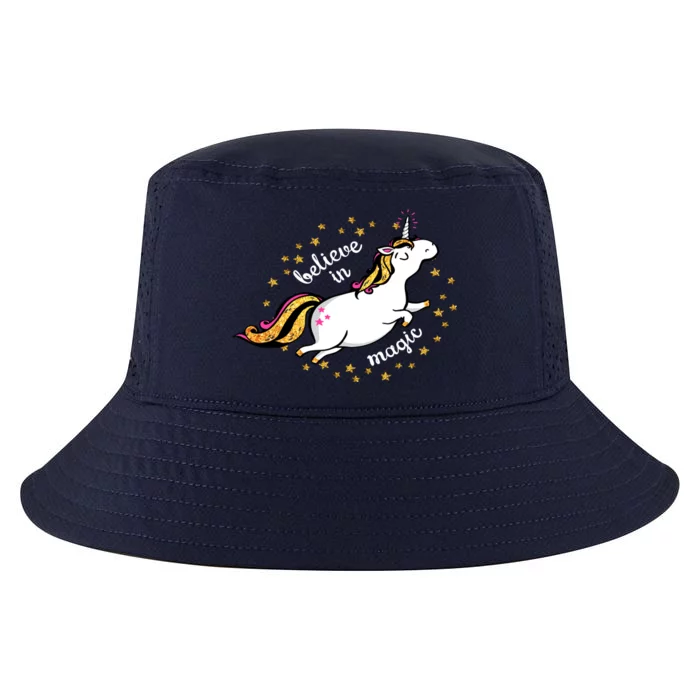 Unicorn Believe In Magic Cool Comfort Performance Bucket Hat