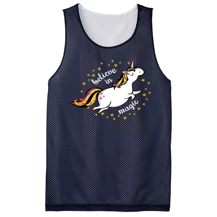 Unicorn Believe In Magic Mesh Reversible Basketball Jersey Tank