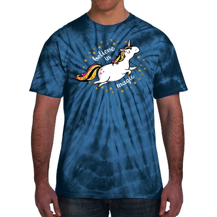 Unicorn Believe In Magic Tie-Dye T-Shirt