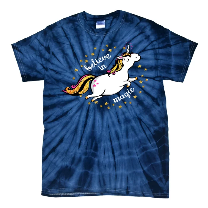 Unicorn Believe In Magic Tie-Dye T-Shirt