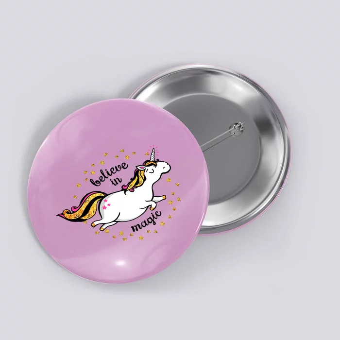 Unicorn Believe In Magic Button