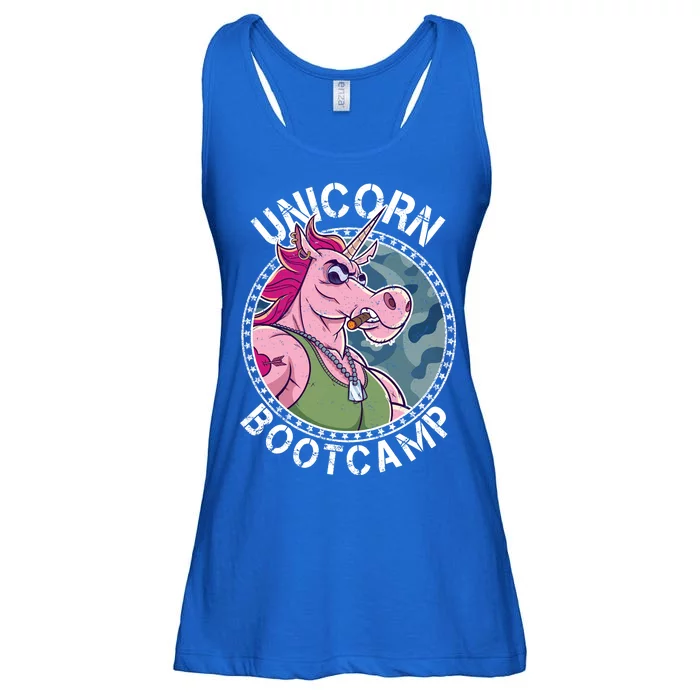 Unicorn Boot Camp Ladies Essential Flowy Tank