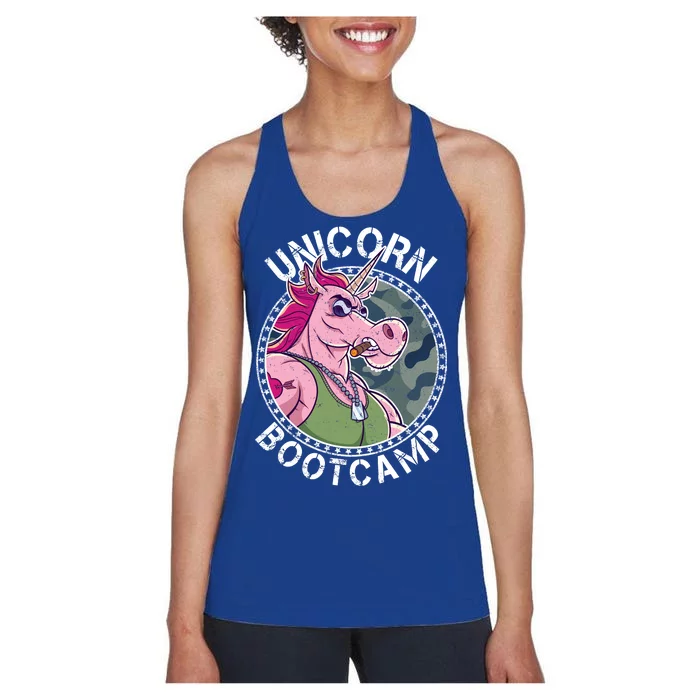 Unicorn Boot Camp Women's Racerback Tank