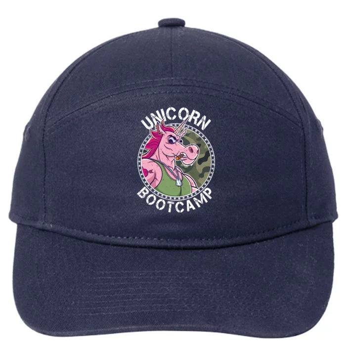 Unicorn Boot Camp 7-Panel Snapback Hat