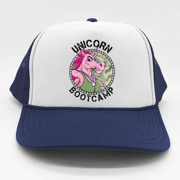 Unicorn Boot Camp Trucker Hat