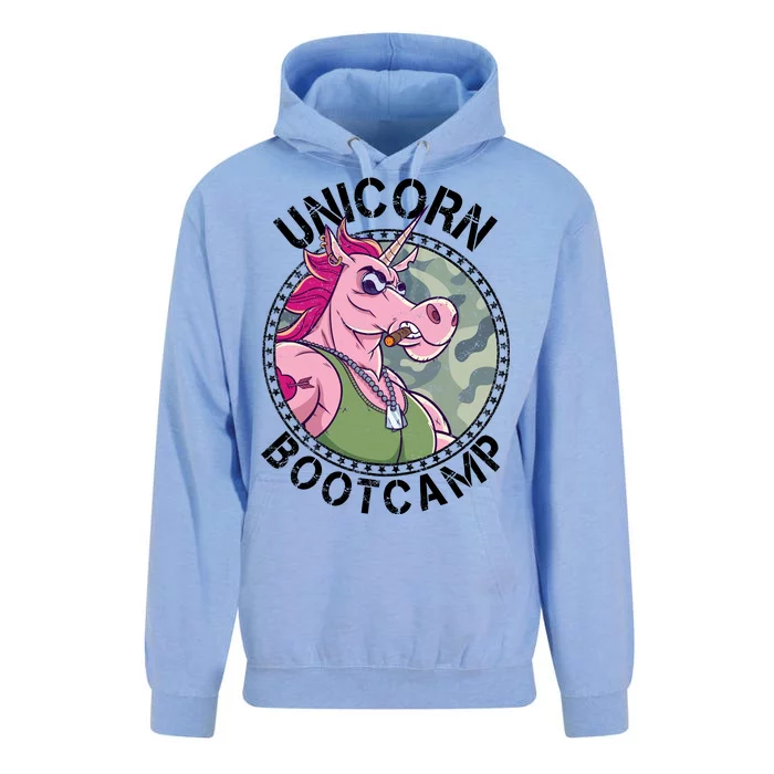 Unicorn Boot Camp Unisex Surf Hoodie