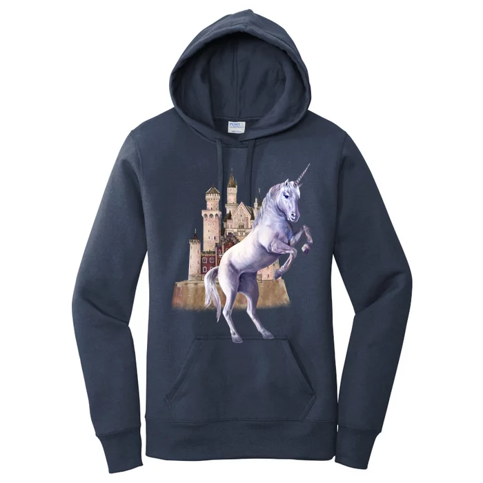 Unicorn Castle Women's Pullover Hoodie