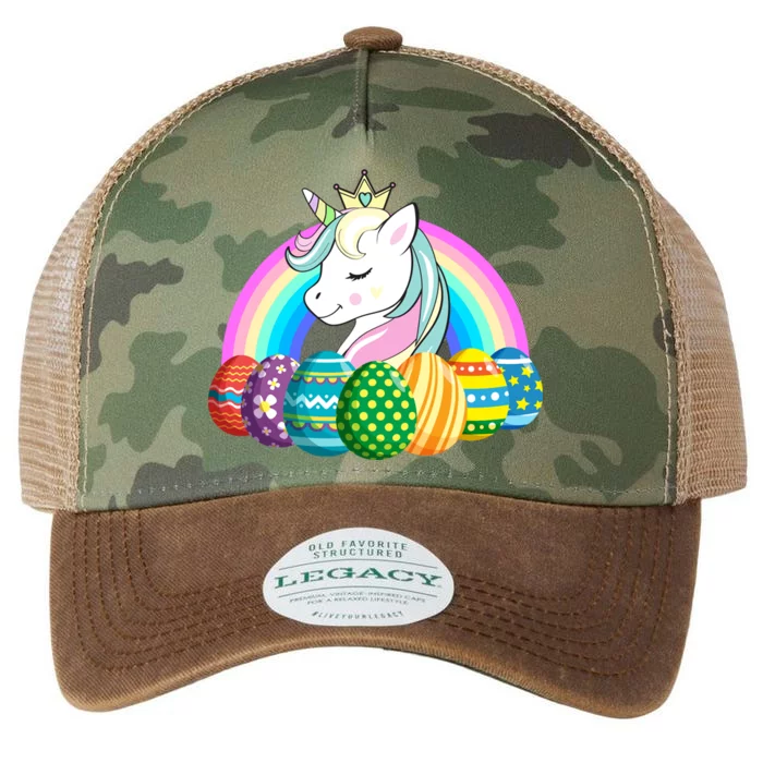 Unicorn Easter Eggs Legacy Tie Dye Trucker Hat