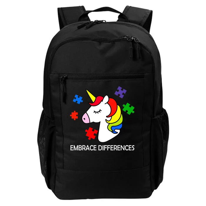 Unicorn Embrace The Differences Autism Daily Commute Backpack