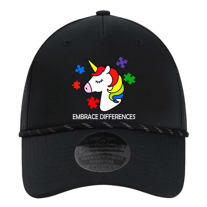 Unicorn Embrace The Differences Autism Performance The Dyno Cap