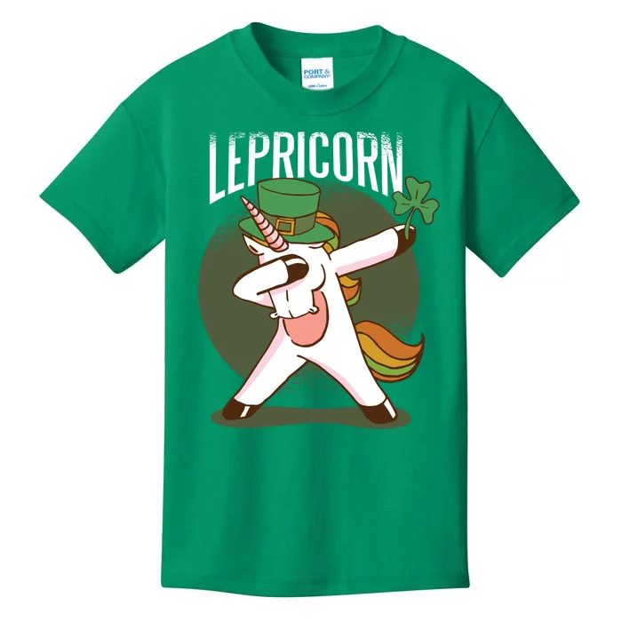 Unicorn Leprechaun Kids T-Shirt