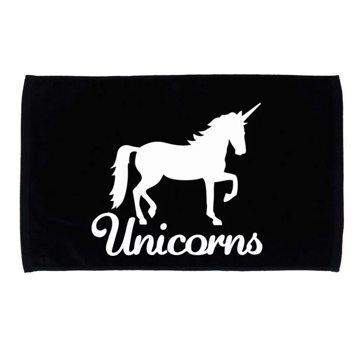 Unicorn Logo Microfiber Hand Towel