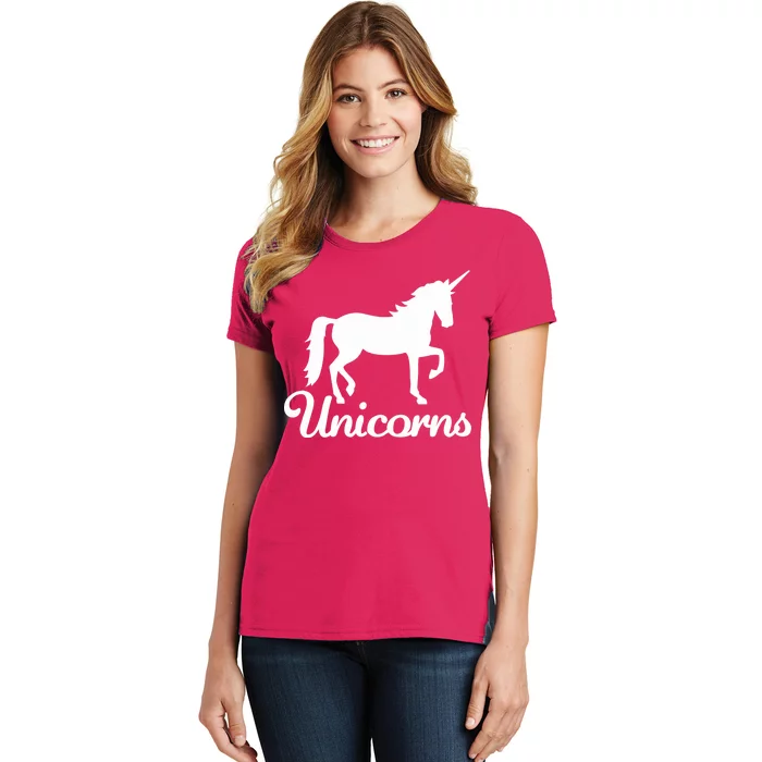 Unicorn Logo Women's T-Shirt