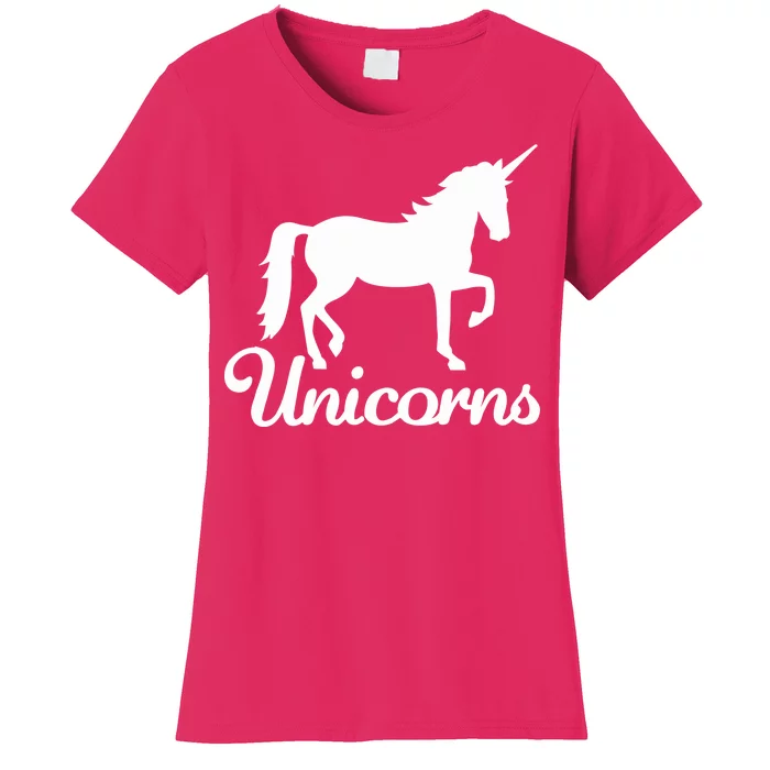 Unicorn Logo Women's T-Shirt