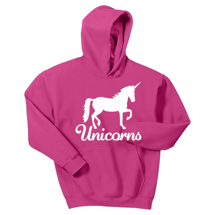 Unicorn Logo Kids Hoodie