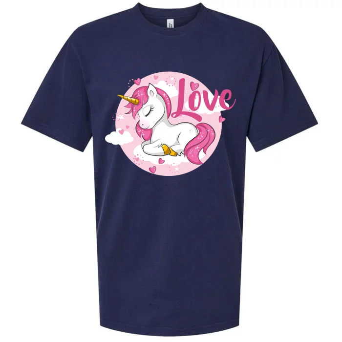 Unicorn Love Sueded Cloud Jersey T-Shirt